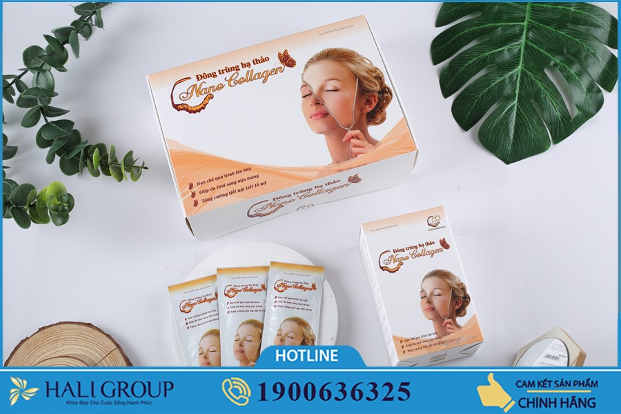 Đông Trùng Hạ Thảo Nano Collagen - thực phẩm "vàng" cho chị em phụ nữ có mong muốn chăm sóc da và bồi bổ cơ thể