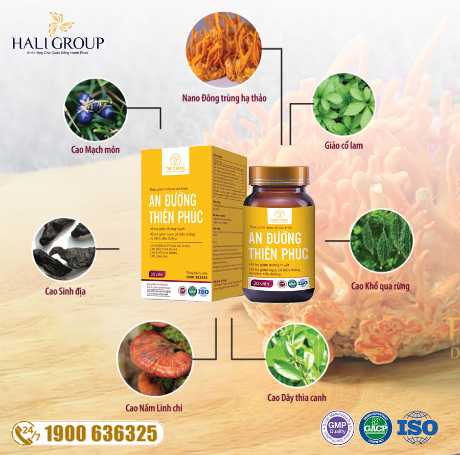 Giới thiệu về An Đường Thiên Phúc - sản phẩm Hỗ trợ sức khỏe hàng đầu người bị tiểu đường và tiền tiểu đường
