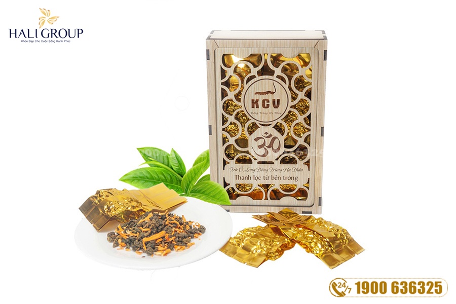Thông tin về Trà Ô Long Đông Trùng Hạ Thảo Tiến Luật Tiến Luật